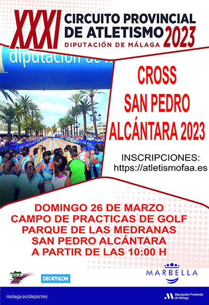 El XXXI Cross San Pedro Alcántara se celebrará el próximo 26 de marzo