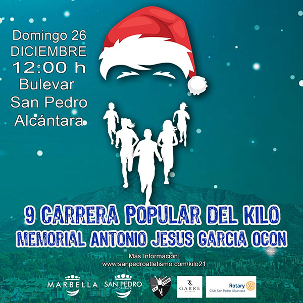 La novena edición de la Carrera del Kilo se volverá a celebrar en Bulevar San Pedro Alcántara
