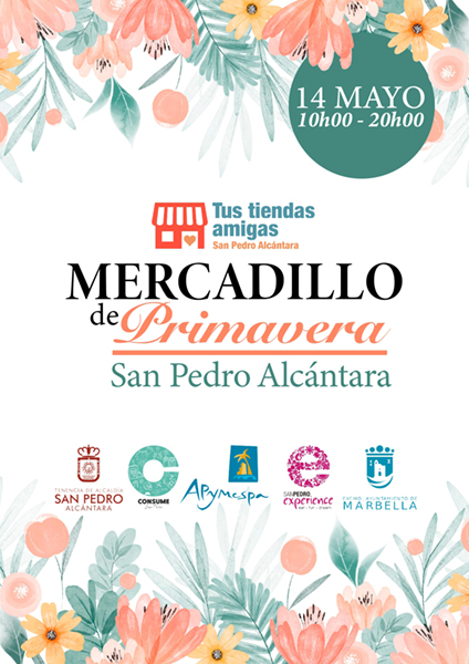 San Pedro Alcántara saca el comercio a la calle con el Mercadillo de Primavera