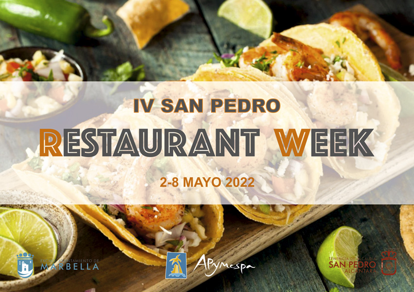 La IV edición de la 'San Pedro Restaurant Week' se celebrará del 2 al 8 de mayo