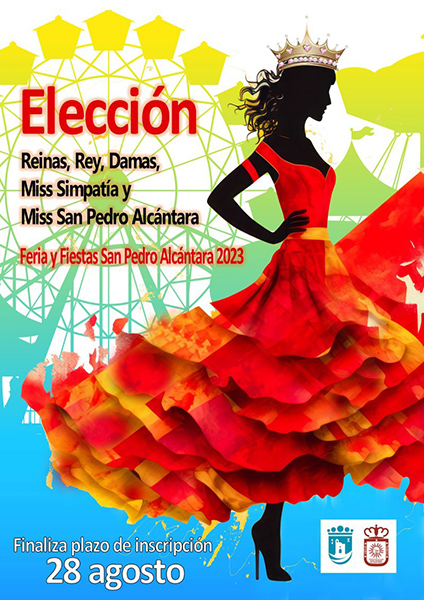 Convocada la elección de Reinas y Rey para la Feria de San Pedro Alcántara 2023