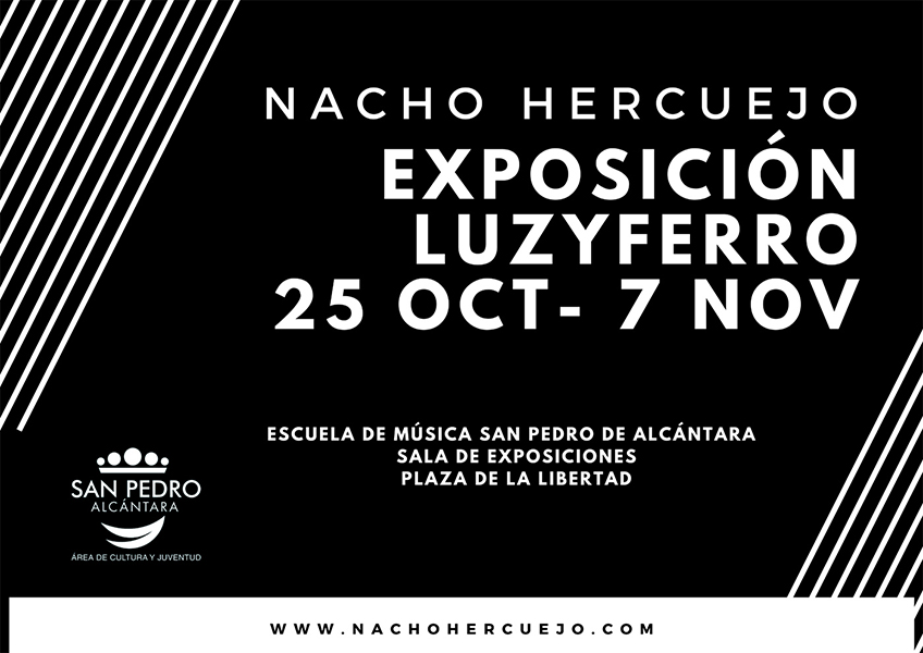 El Centro Cultural San Pedro Alcántara acoge hoy la exposición "Luzyferro"