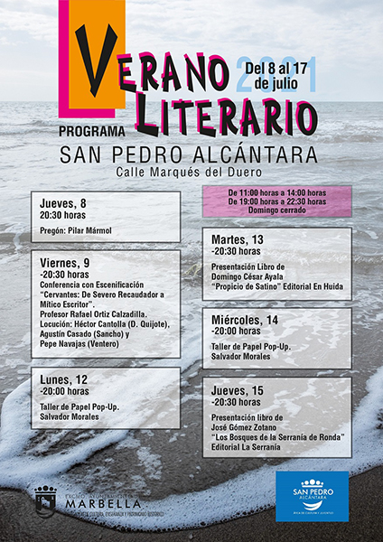Verano Literario San Pedro Alcántara 2021