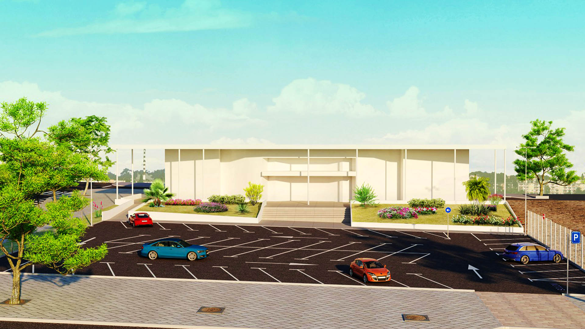 Se anuncia un nuevo aparcamiento para el Centro Polivalente de Nueva Andalucía