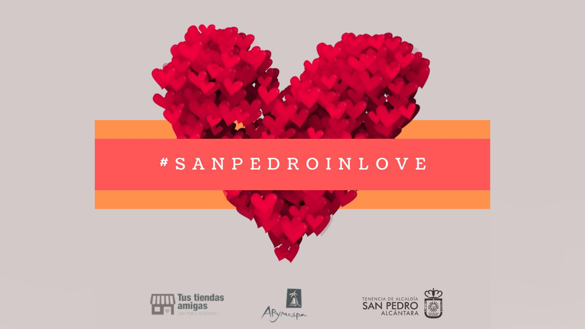 APYMESPA inicia una nueva campaña para impulsar el comercio local con #SanPedroInLove