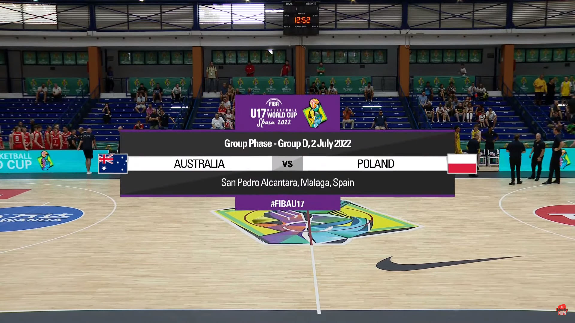 Copa del Mundo Sub-17 de Baloncesto FIBA ​​2022: Australia Vs Polonia