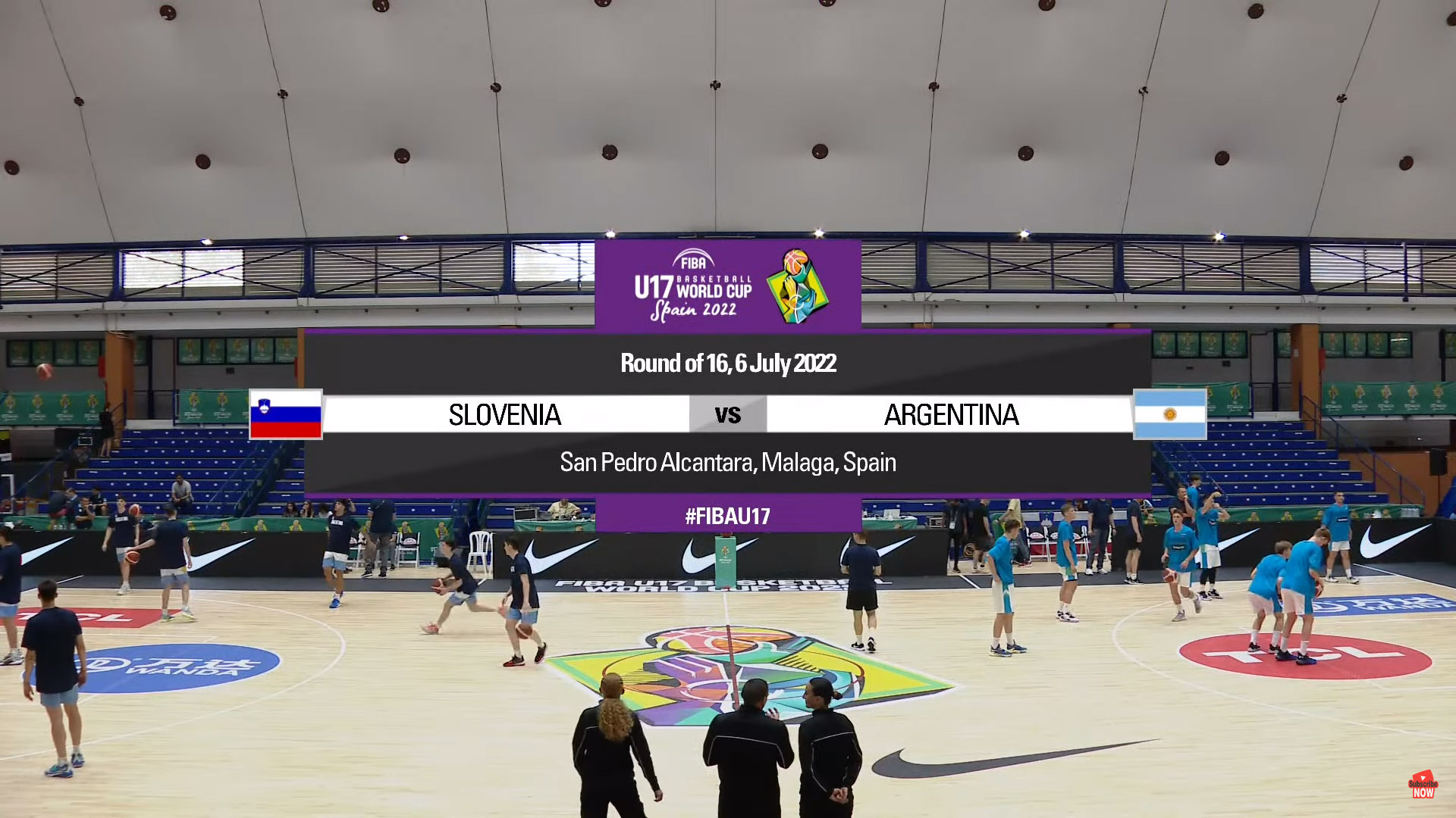 Copa del Mundo Sub-17 de Baloncesto FIBA ​​2022: Eslovenia Vs Argentina