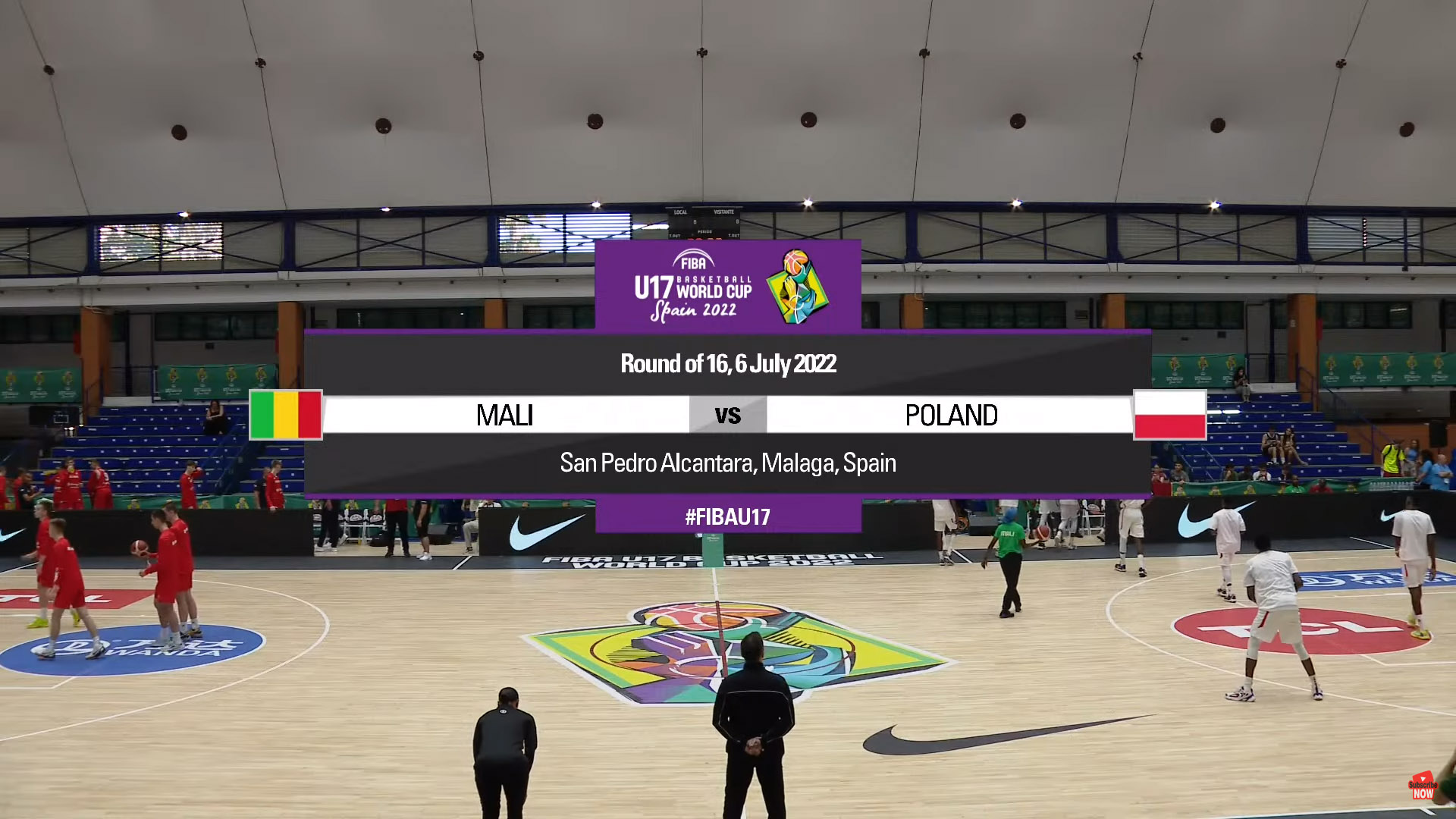 Copa del Mundo Sub-17 de Baloncesto FIBA ​​2022: Malí Vs Polonia