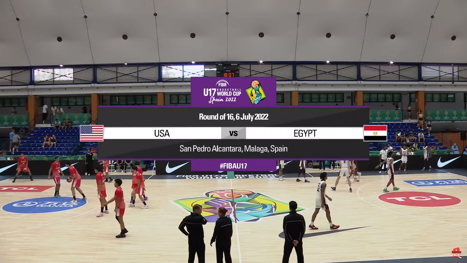 Copa del Mundo Sub-17 de Baloncesto FIBA ​​2022: Estados Unidos Vs Egipto