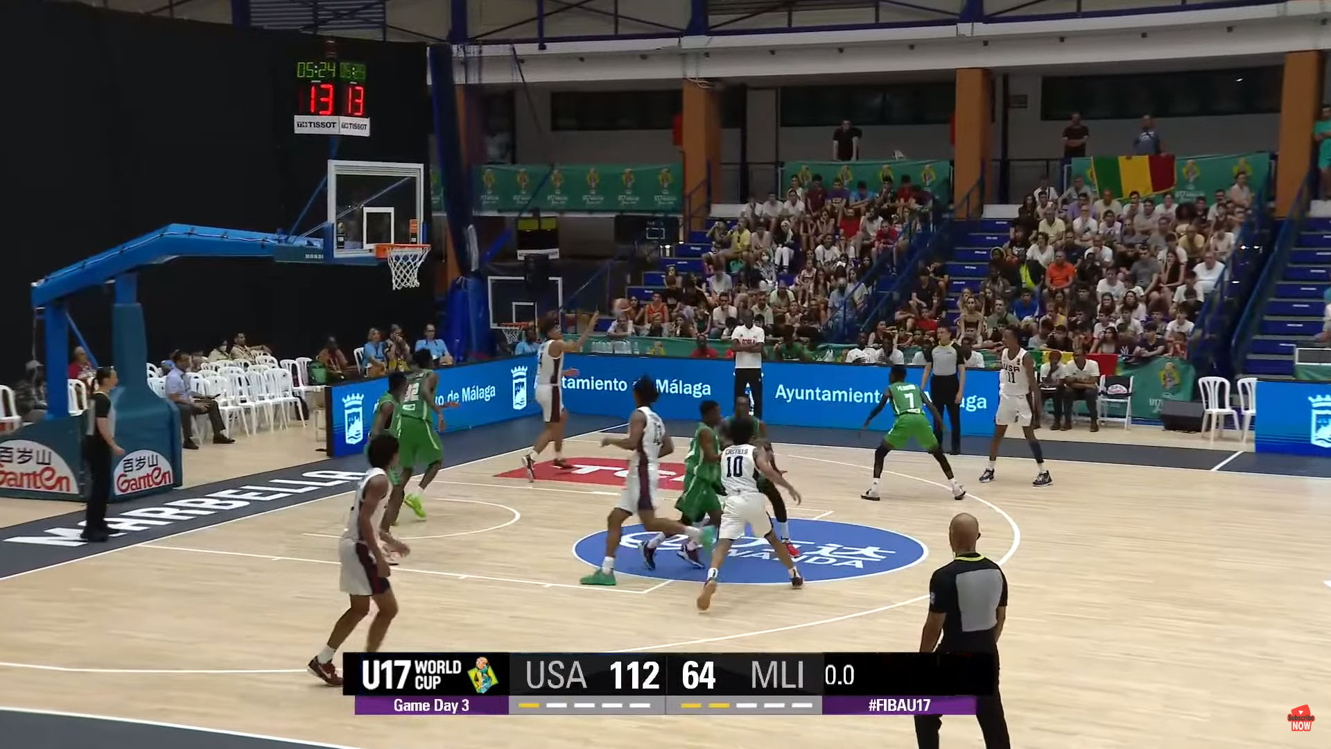 Copa del Mundo Sub-17 de Baloncesto FIBA ​​2022: Estados Unidos Vs Malí