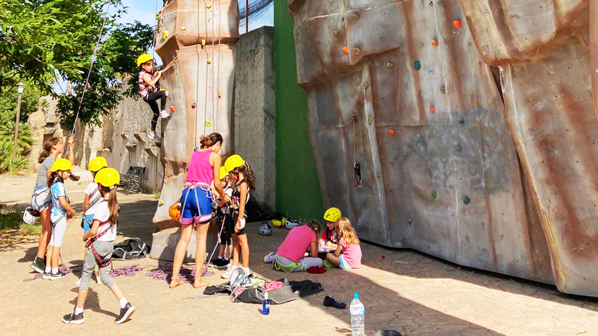 El Club Alpino Ama Dablam, dará por finalizados los talleres de escalada infantiles