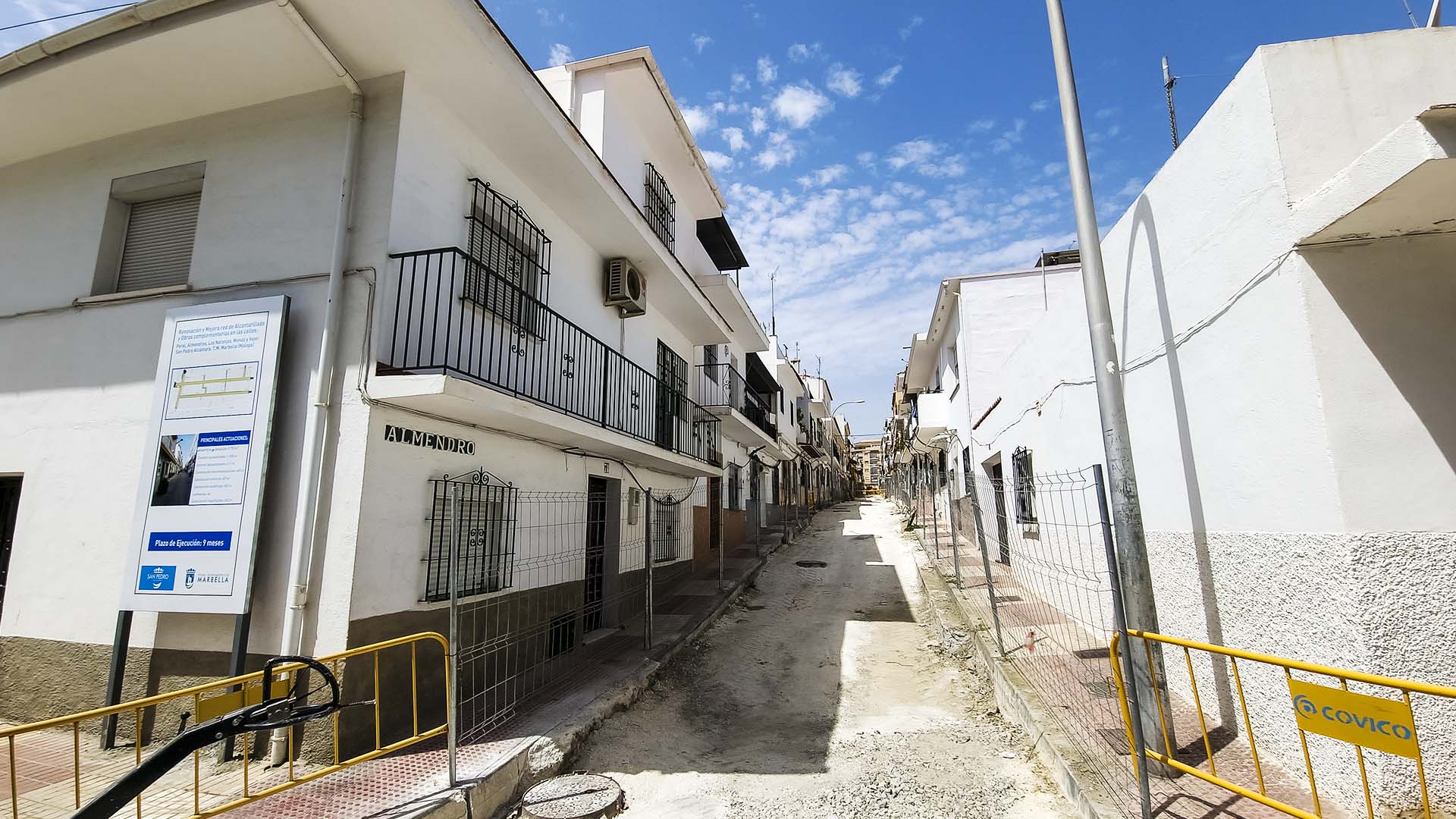 Avanza la tercera fase de las obras de remodelación y saneamiento en Los Catalanes
