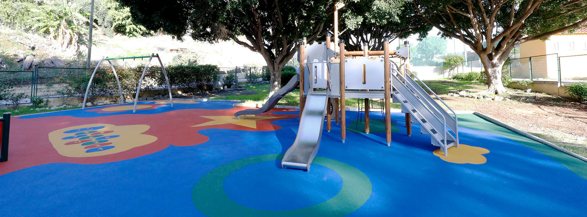 Nuevo acondicionamiento del parque infantil de El Salto del Agua