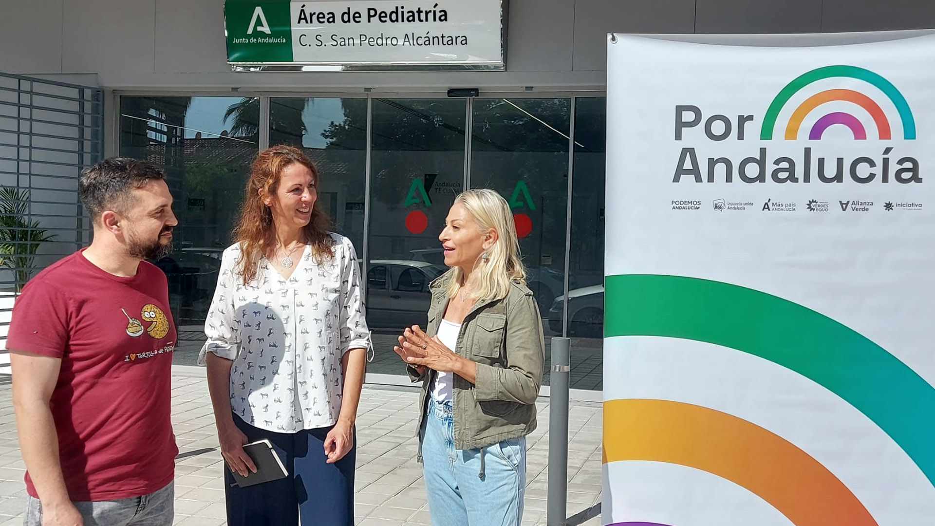 Por Andalucía critica la situación del Centro de Salud de San Pedro Alcántara y el Hospital Costa del Sol