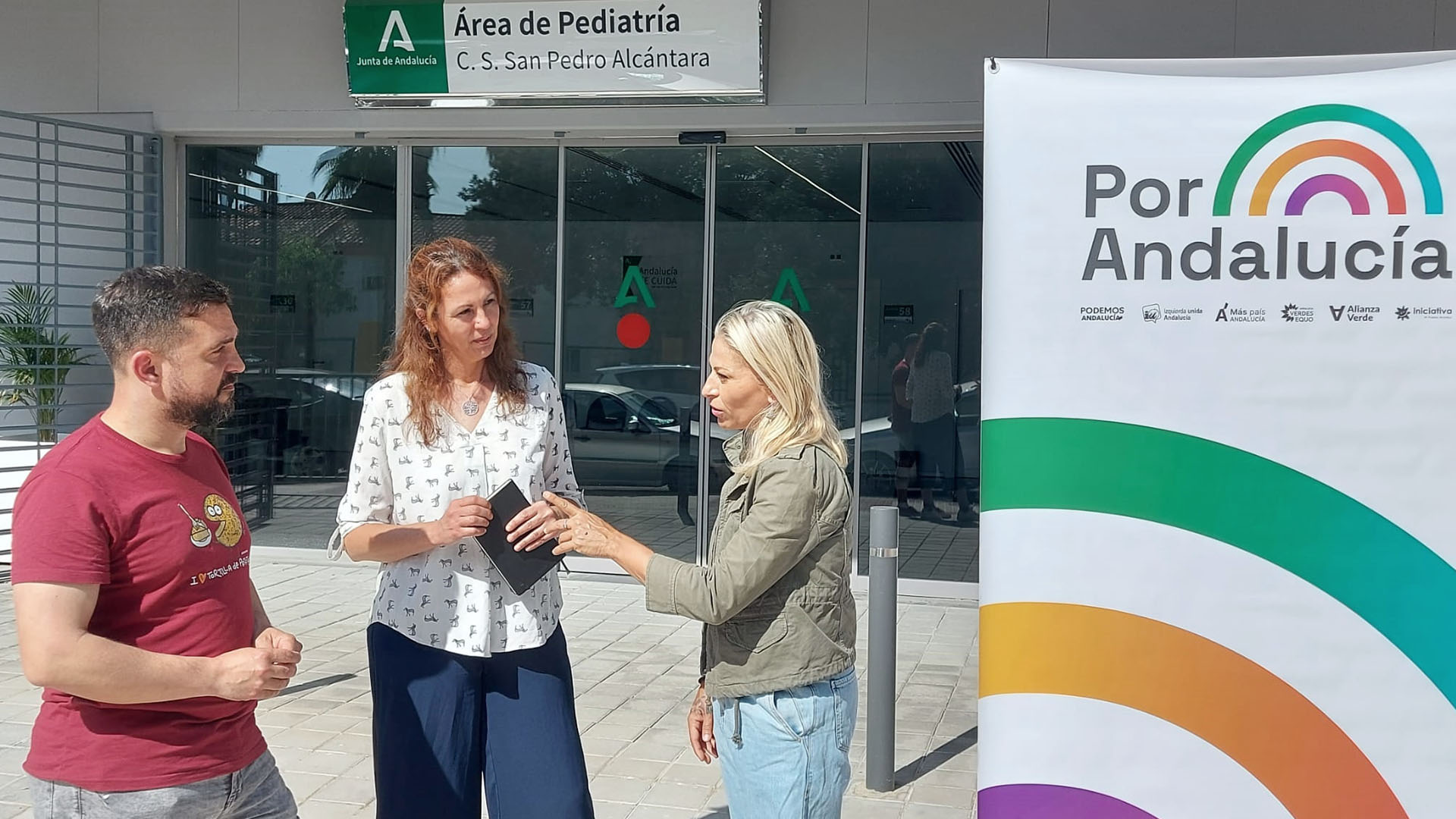 Por Andalucía critica la situación del Centro de Salud de San Pedro Alcántara y el Hospital Costa del Sol