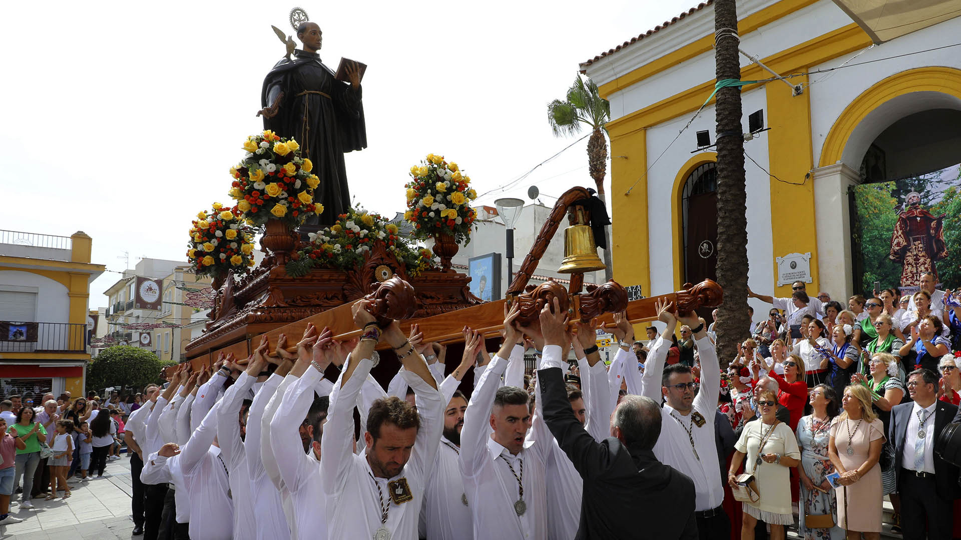 Histórica salida procesional extraordinaria del Santo Patrón, San Pedro de Alcántara