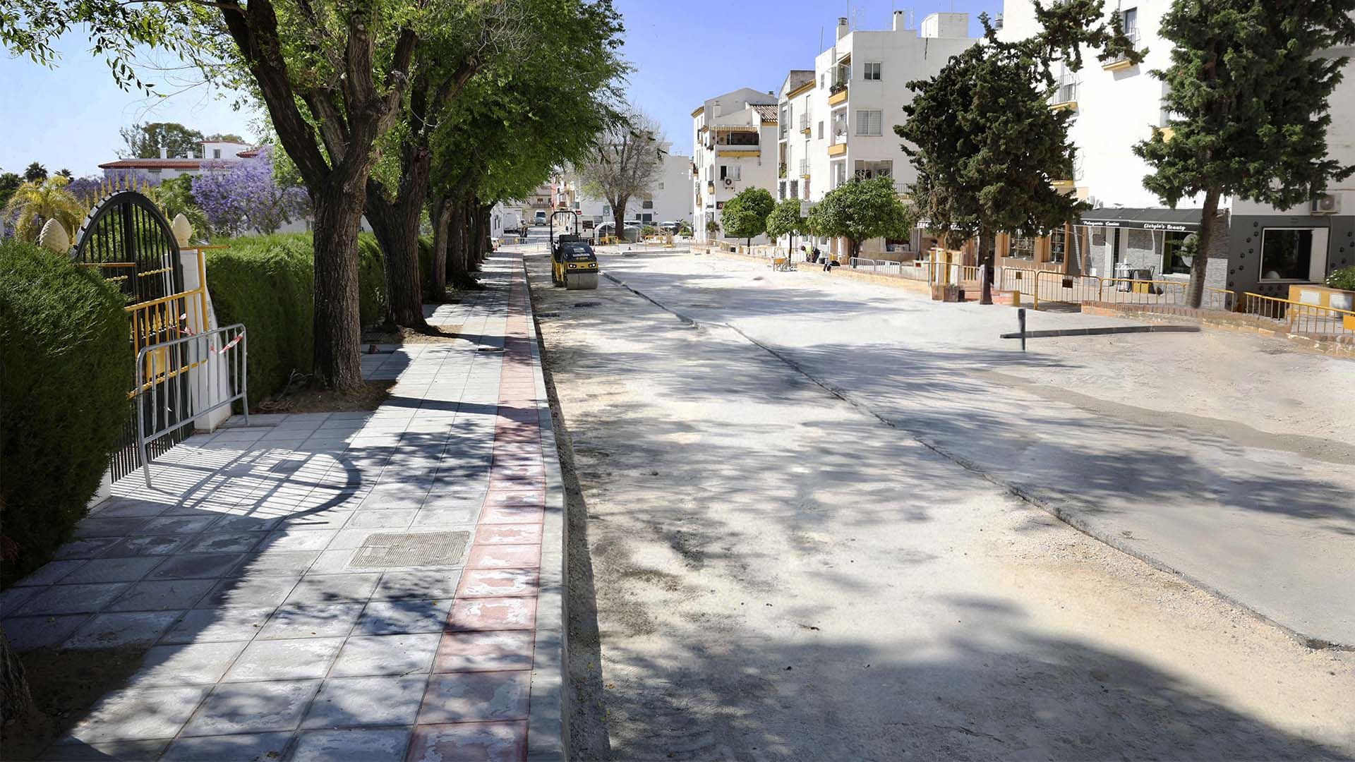 Se ultiman los trabajos de la primera fase de la Calle Fuente Nueva